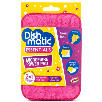 Мікрофіброва серветка-пад Dishmatic Power Pad, 1 шт