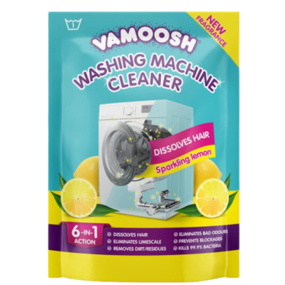 Засіб для очищення пральної машини Vamoosh 6в1 Hair Dissolver, лимон 175 г