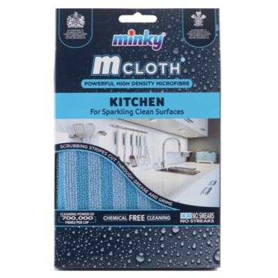 Minky M-Cloth Kitchen мощная салфетка для кухни из микроволокна высокой плотности