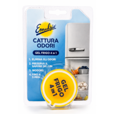 Гелевий поглинач запахів для холодильника Emulsio Cattura Odori Gel Frigo, 40 г