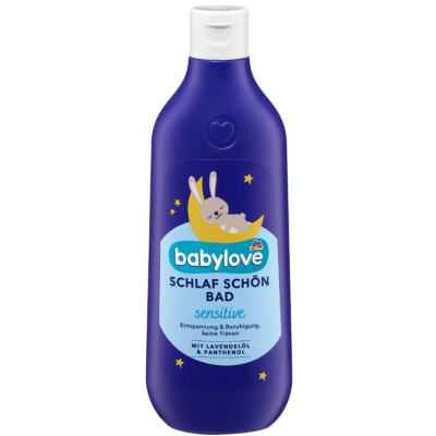 Добавка для дитячої ванни Babylove Sleep Well Bath Sensitive, 500 мл