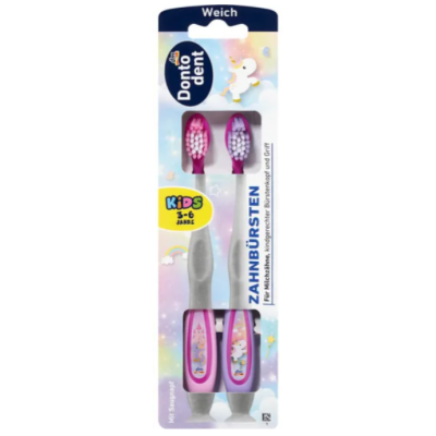 Dontodent зубна щітка для дітей Kids NEW, 2 шт