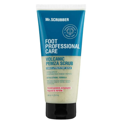 Cкраб для ніг Foot Professional Care із вулканічної пемзи і перліту Mr.SCRUBBER