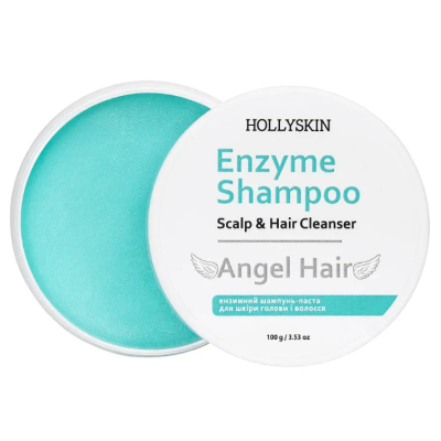 Энзимный шампунь-паста для кожи головы и волос HOLLYSKIN Angel Hair 100 г
