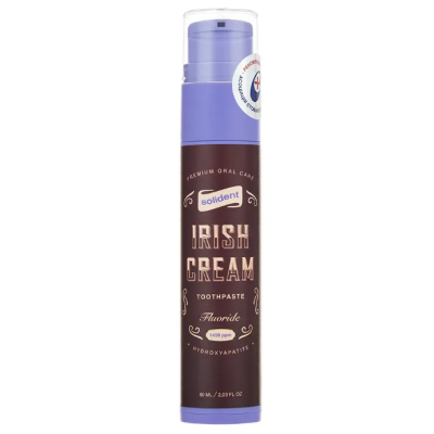 Зубна паста SOLIDENT Irish Cream з фтором 1450 ppm 60 мл