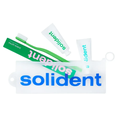 Набір для подорожей Solident Travel Kit Mint / Watermelon