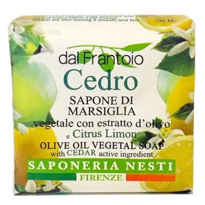 Мило Nesti Dante Dal Frantoio Cedro Sapone di Marsiglia Citrus Limon, 100 г