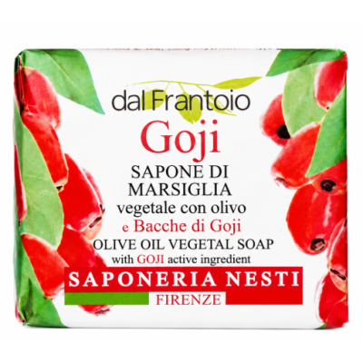 Мило туалетне Dal Frantoio Goji Sapone di Marsiglia, 100 г