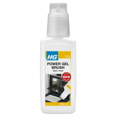 Гель для чищення духовок, гриля та барбекю зі щіткою HG Power Gel Brush Oven, 250 мл