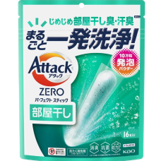 Пральний засіб у стіках Kao Attack ZERO Perfect Stick, 16 шт