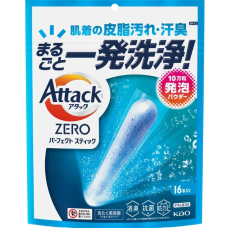 Пральний засіб у стіках Kao Attack ZERO Perfect Stick, 16 шт