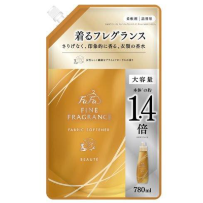 Кондиціонер-ополіскувач для білизни FaFa Fine Fragrance Beaute з антистатичним ефектом 780 мл