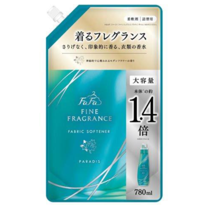 Кондиціонер-ополіскувач для білизни FaFa Fine Fragrance Paradis, змінний блок, 780 мл