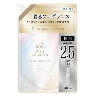 Кондиціонер-ополіскувач для білизни FaFa Fine Fragrance Ciel, змінний блок, 1400 мл