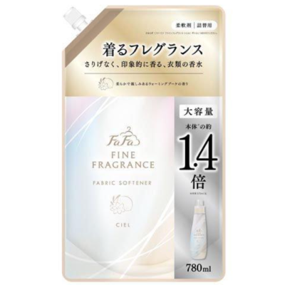 Кондиціонер-ополіскувач для білизни FaFa Fine Fragrance Ciel, змінний блок, 780 мл