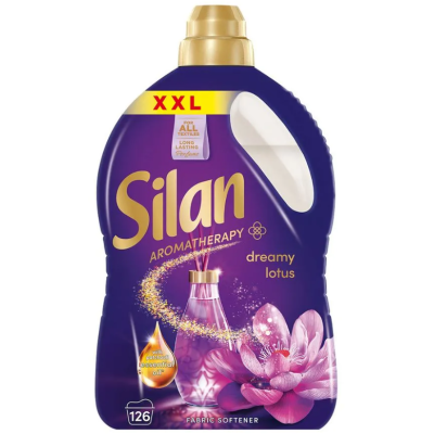 Ополіскувач-кондиціонер для білизни Silan Aromatherapy Dreamy Lotus, 126 прань, 2.772 л