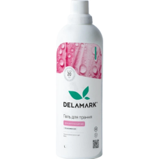 Рідкий концентрований безфосфатний засіб для прання DeLaMark Baby, 1 л