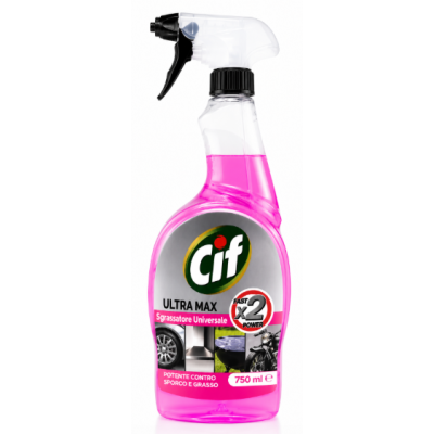 Універсальний знежирювач Cif Ultra Max Sgrassatore Universale Pink 750 мл