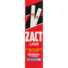 Зубна паста Lion ZACT для видалення нікотинового нальоту та запаху тютюну 150 г