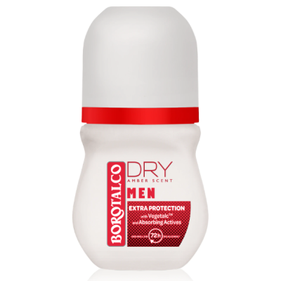 Дезодорант кульковий Borotalco MEN Dry 72 год., 50 мл