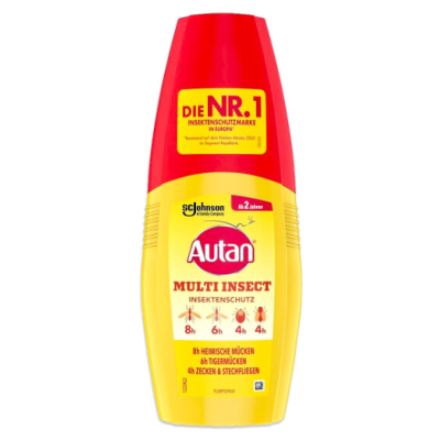 Autan Multi Insect спрей від комарів, кліщів та кусючих мух, 100 мл