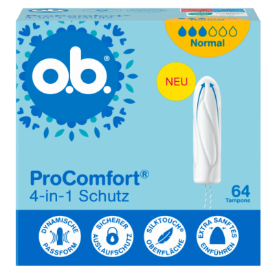 Тампони O.B. ProComfort Normal, 64 шт