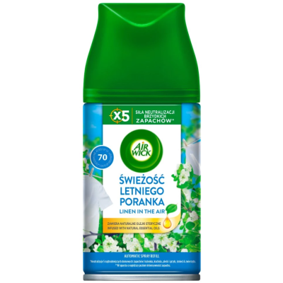 Змінний аерозольний балон Air Wick Freshmatic Linen in the Air, 250 мл