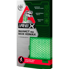 Фумігаційна пластина iRex від усіх видів комах
