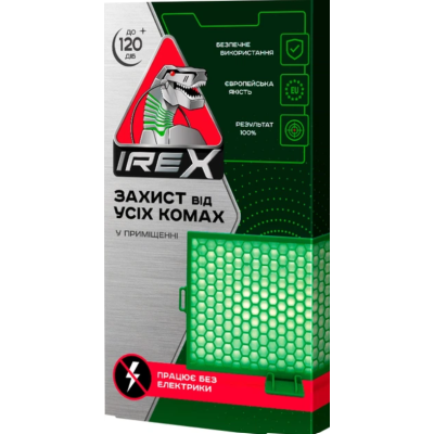 Фумігаційна пластина iRex від усіх видів комах