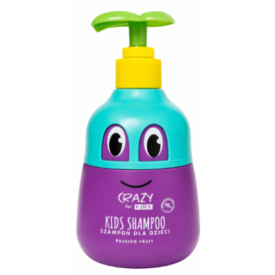 Шампунь з ароматом маракуї Crazy for Kids Hair Shampoo Passion Fruit HiSkin, 300 мл