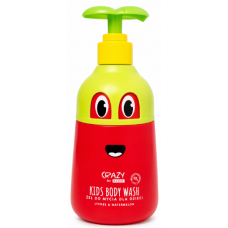 Гель для купання з ароматом лічі та кавуна Crazy for Kids Washing Gel Lychee & Watermelon HiSkin, 500 мл