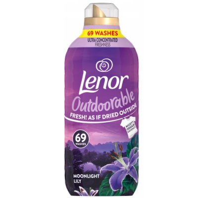 Кондиціонер для білизни Lenor Outdoorable Moonlight Lily, 69 прань, 966 мл