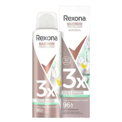 Антиперспірант-спрей Rexona Maximum Protection Лайм та Водяна лілія, 150 мл