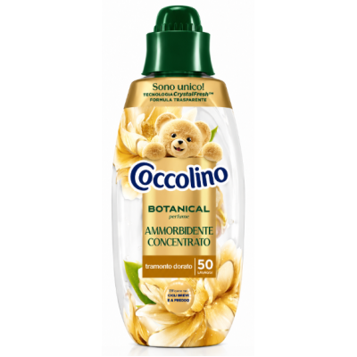 Парфумований еліксир для білизни Coccolino Botanicals «Золотий захід», 50 прань, 750 мл