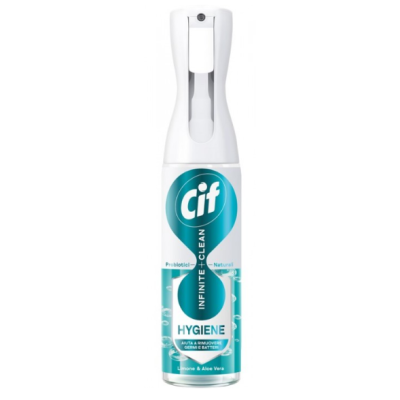 Універсальний спрей для очищення Cif Hygiene з пробіотиками, лимон та алое вера, 280 мл