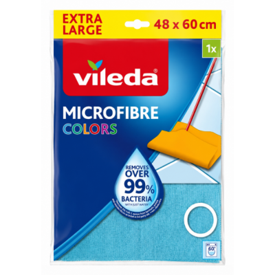 Ганчірка для підлоги Vileda Colors з мікрофібри, 1 шт