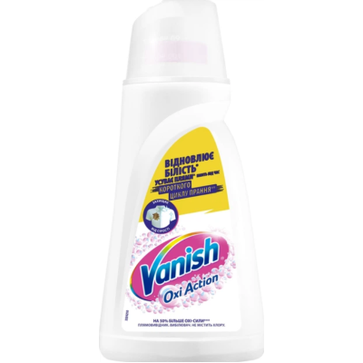 Відбілювач для білих речей Vanish Oxi Action, 1 л 