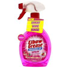 Спрей-антижир для посуду Elbow Grease Washing Up Spray Pink Blush 500 мл