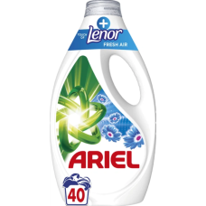 Гель для прання Ariel Дотик свіжого повітря Lenor 40 прань 1.8 л