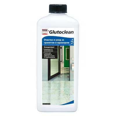 Засіб для очистки і догляду за гранітом та мармуром Glutoclean, 1 л