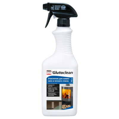 Очисник для скла камінів та печей Glutoclean, 750 мл