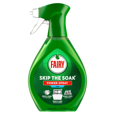 Спрей-пінка для миття посуду Fairy Skip The Soak Power Spray Fresh, 500 мл