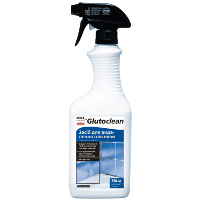Засіб для видалення плісняви з хлором Glutoclean, 750 мл