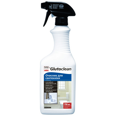 Очисний засіб для сантехніки Glutoclean, 750 мл