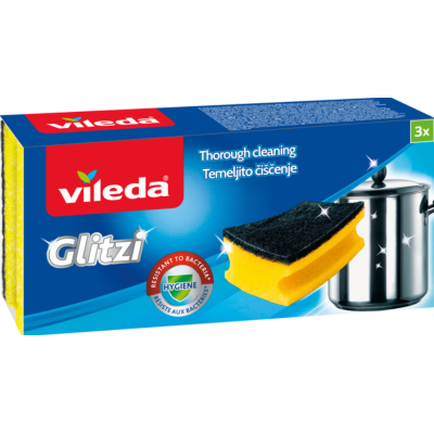 Губки Vileda Glitzi, 3 шт