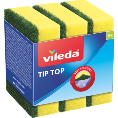 Губки кухонні Vileda Tip Top, 3 шт