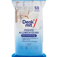 Серветки для прибирання Denkmit Pure Frische, 50 шт