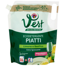 Засіб для миття посуду Chanteclair Vert Limone e Basilico, 1 л