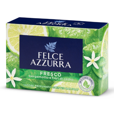 Тверде мило Felce Azzurra Fresco ароматизоване, 100 г