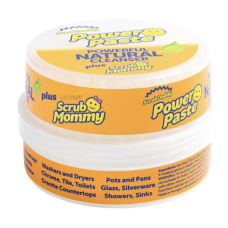 Чистяча паста з губкою Scrub Mommy Power Paste + Scrub Daddy, 250 г